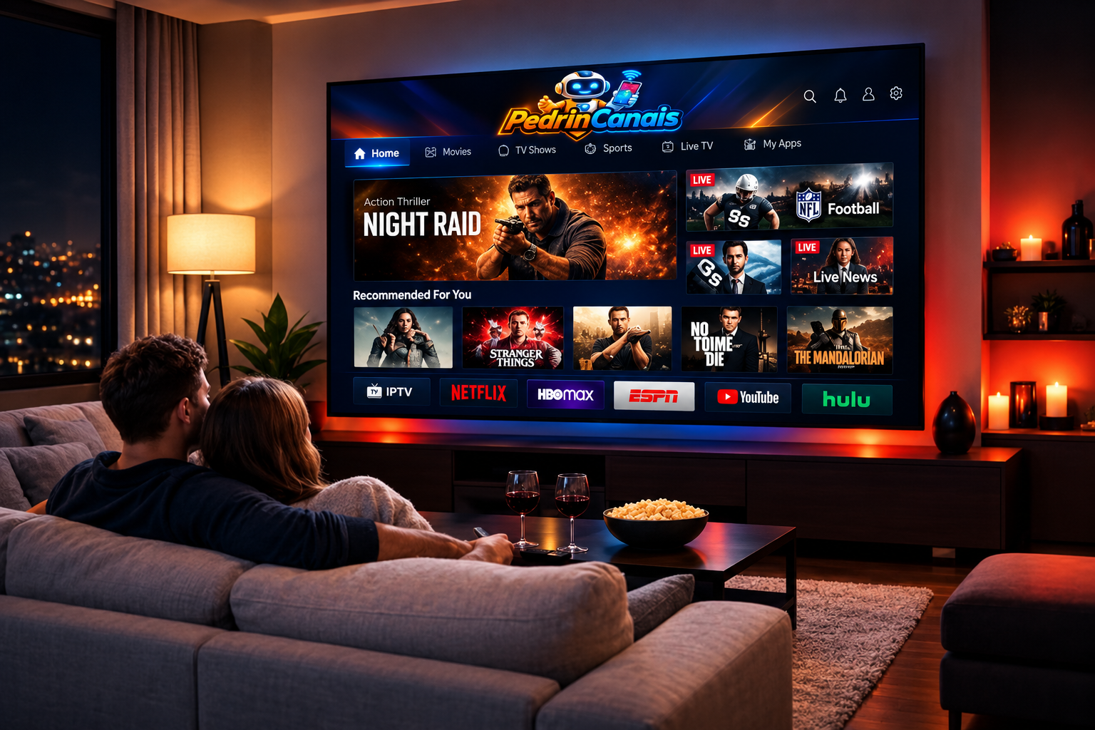 Atualização Mais Rápida do Streaming